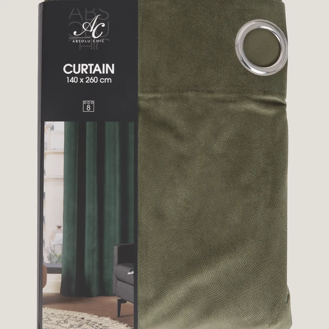 Absolu Chic gordijn < Action Outlet