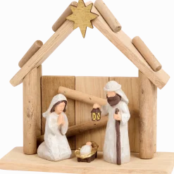 Absolu Chic houten kerststal < Action Online