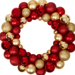 Absolu Chic kerstkrans met kerstballen < Action New