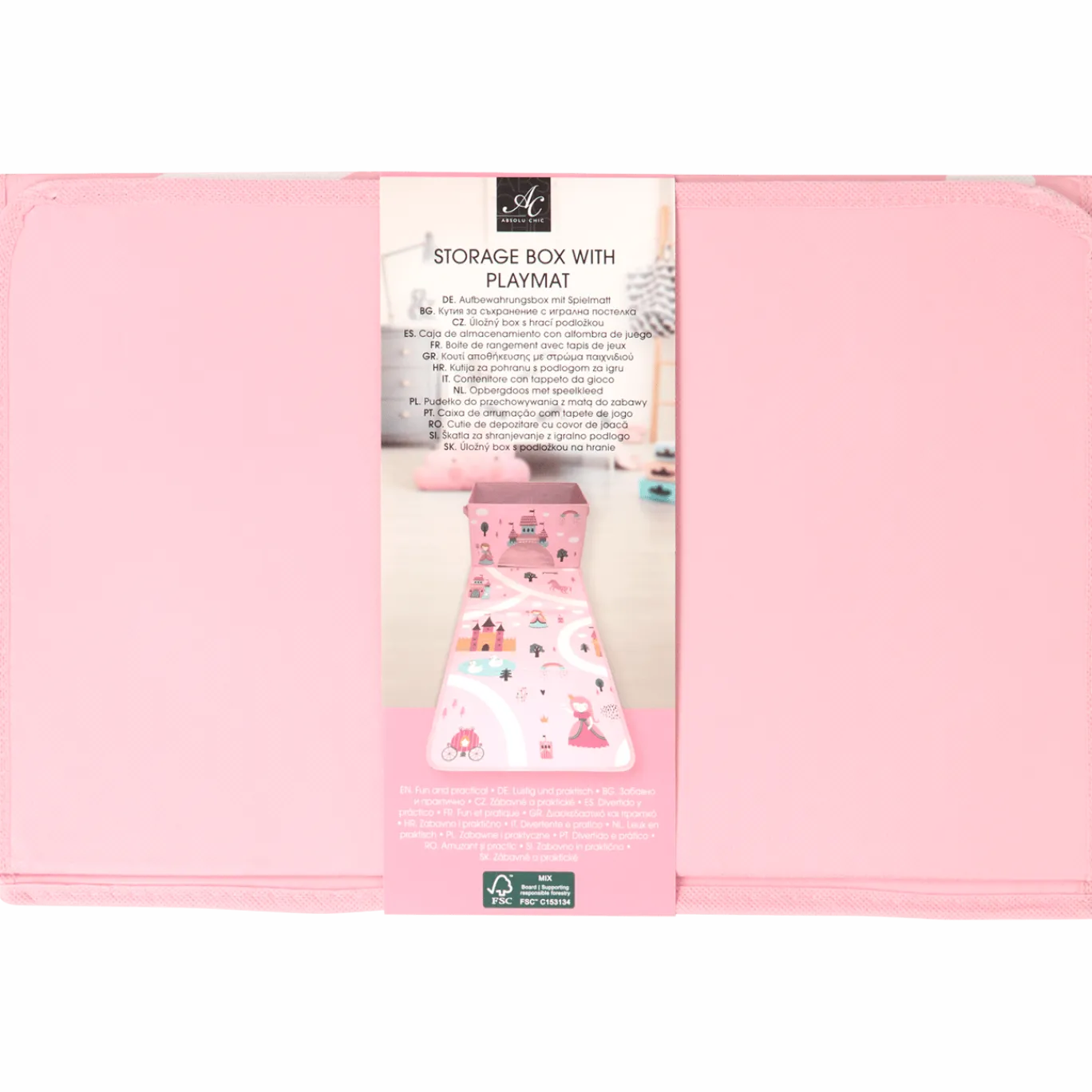 Absolu Chic opbergdoos met speelmat < Action Sale