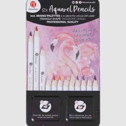 Aquarelpotlodenset < Action Discount