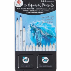 Aquarelpotlodenset < Action Discount