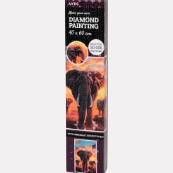 Avec diamond painting < Action