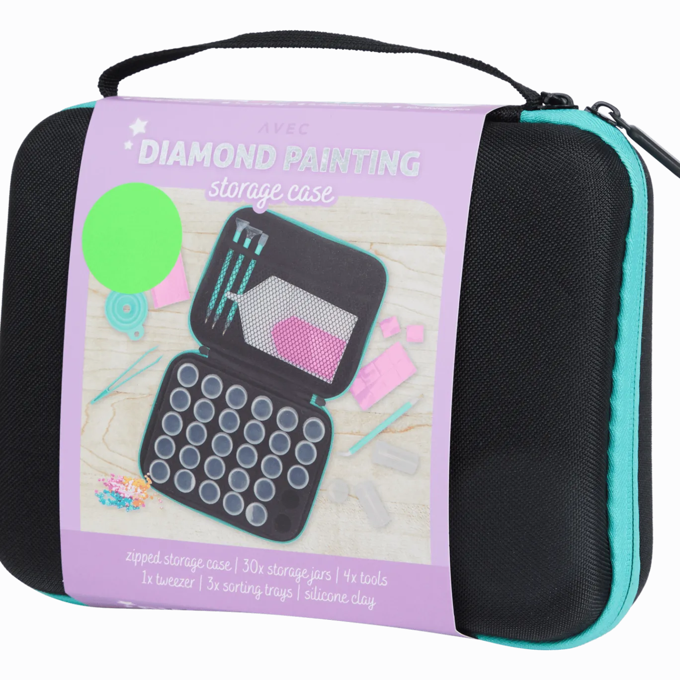 Avec diamond painting opbergbox < Action Hot
