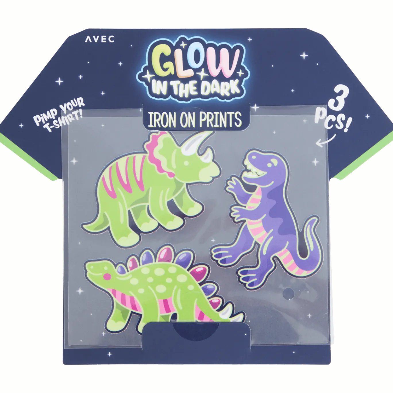 Avec glow-in-the-dark strijkpatches < Action Discount