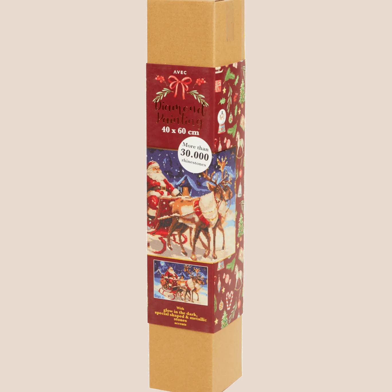 Avec kerst diamond painting < Action Discount