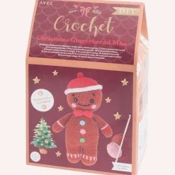 Avec kerstfiguur haakpakket < Action