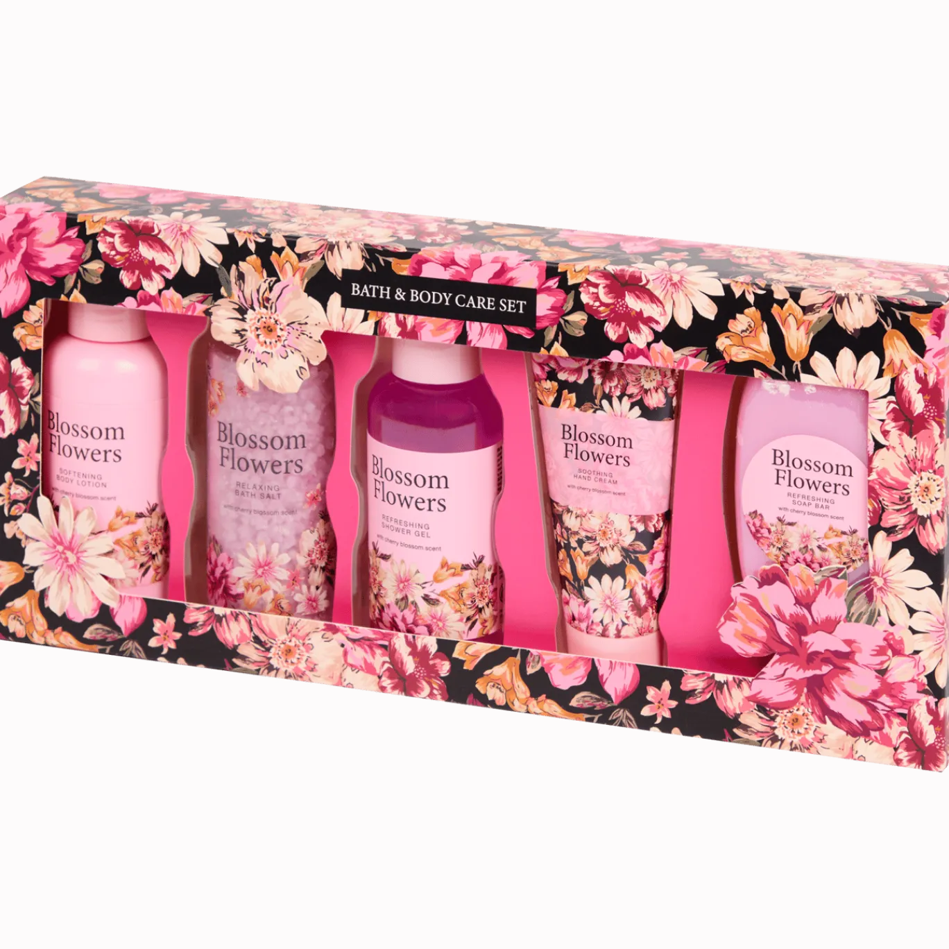 Bad- en lichaamsverzorgingsset Blossom Flowers < Action Best