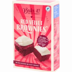 Bake it! red velvet brownie mix < Action Discount