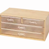 Bamboe make-up organizer < Action Sale
