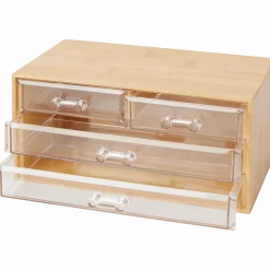 Bamboe make-up organizer < Action Sale