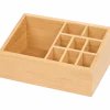Bamboe make-up organizer < Action