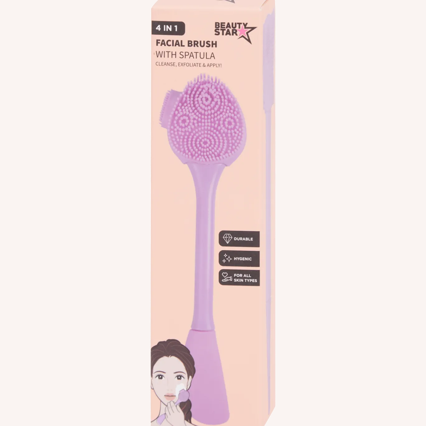 Beauty Star gezichtsreinigingsborstel 4-in-1 < Action Best