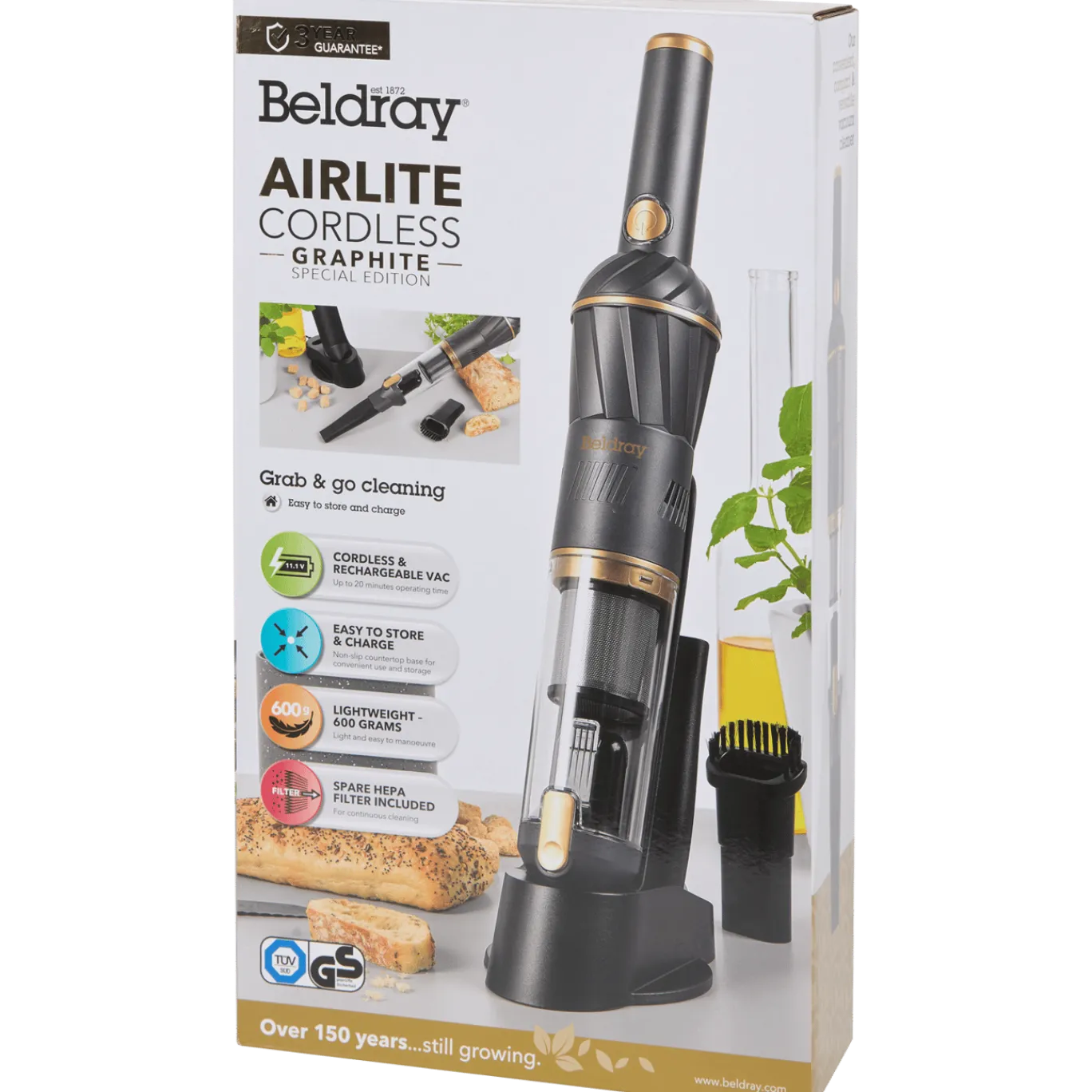 oplaadbare handstofzuiger < Beldray Online