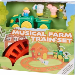 Boerderij trein met muziek < Action Hot