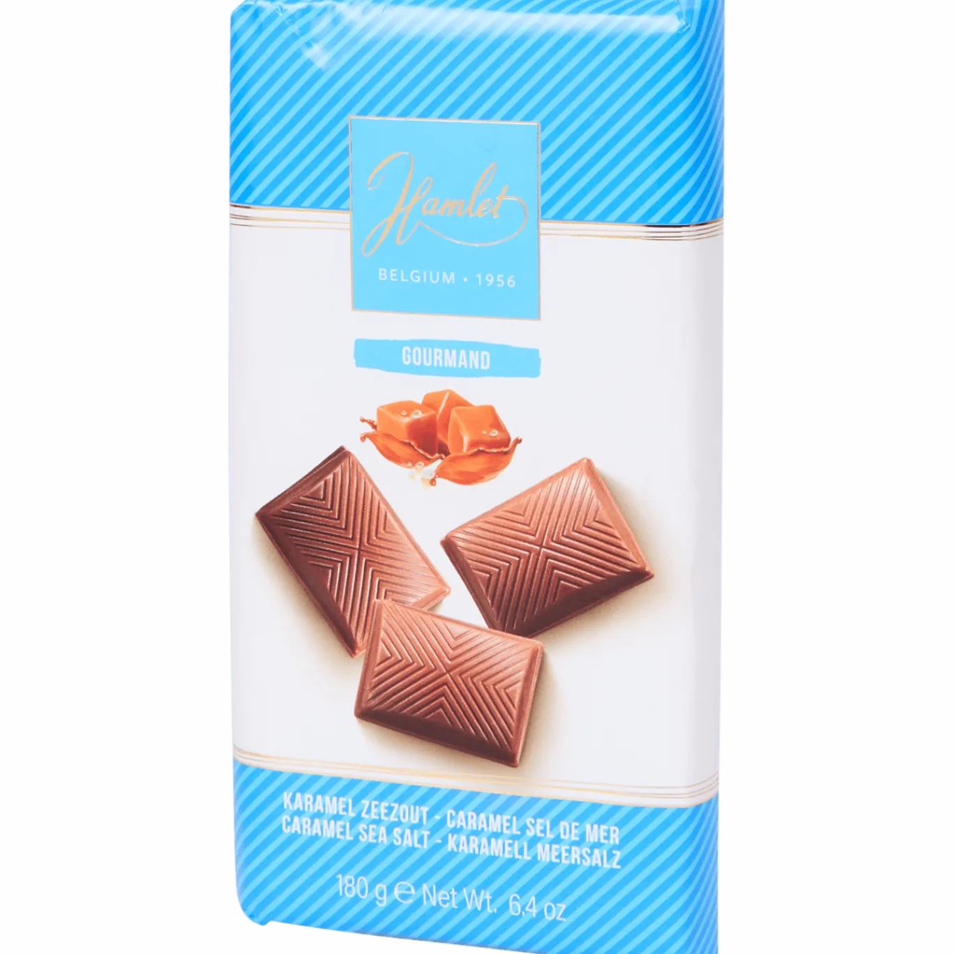 Chocoladereep Karamel-Zeezout < Action Online