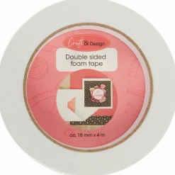 Craft & Design dubbelzijdig foamtape < Action Outlet