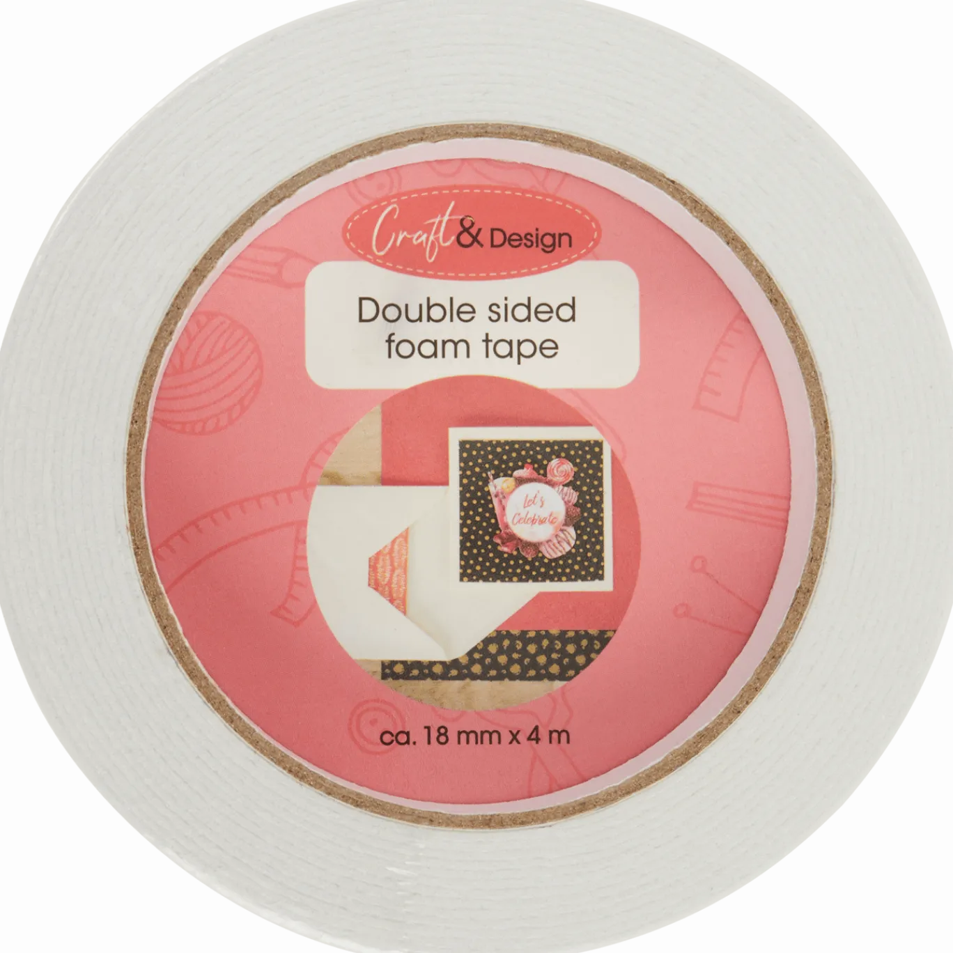 Craft & Design dubbelzijdig foamtape < Action Outlet