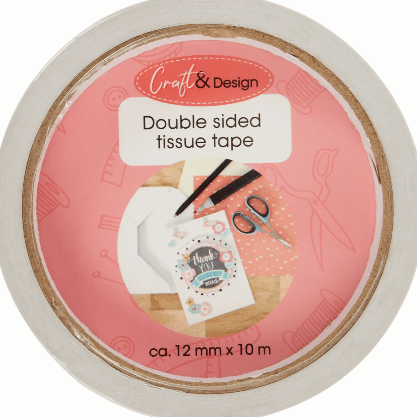 Craft & Design dubbelzijdig tissuetape < Action Sale