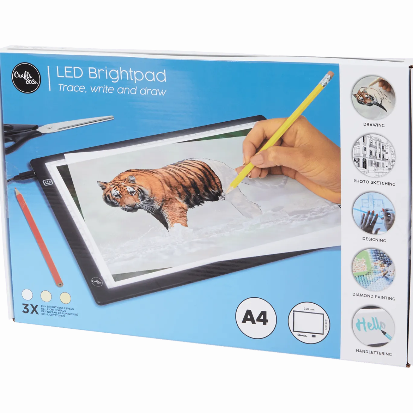 Crafts & Co led-tekenbord < Action Sale