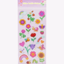 Craft Universe Glitter Bubble stickers < Action Outlet