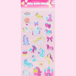 Craft Universe Glitter Bubble stickers < Action Outlet