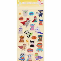 Craft Universe Glitter Bubble stickers < Action Outlet