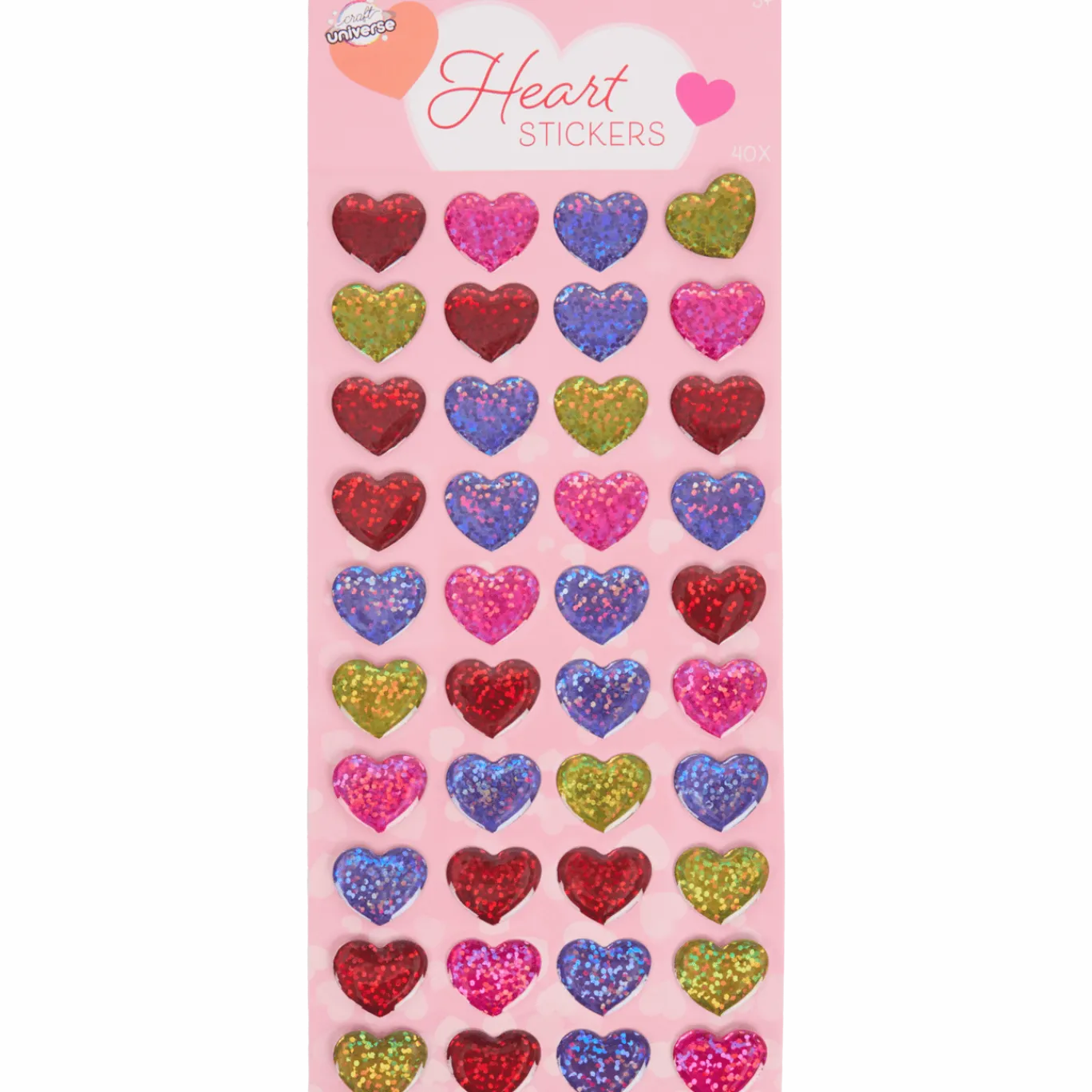 Craft Universe hartvormige stickers < Action Best