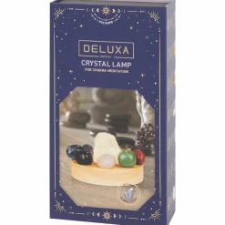 Deluxa chakralamp met 8 kristallen < Action Discount