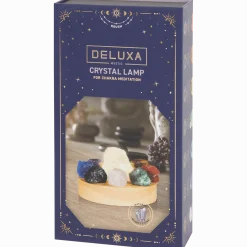 Deluxa chakralamp met 8 kristallen < Action Discount