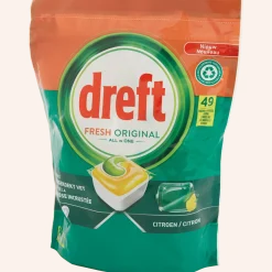 All-in-1 vaatwastabletten Fresh Original < Dreft
