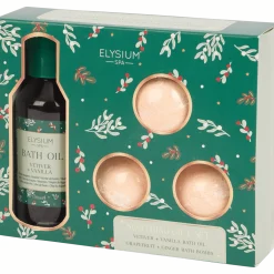 Elysium Spa badolie- en bruisballenset < Action Sale