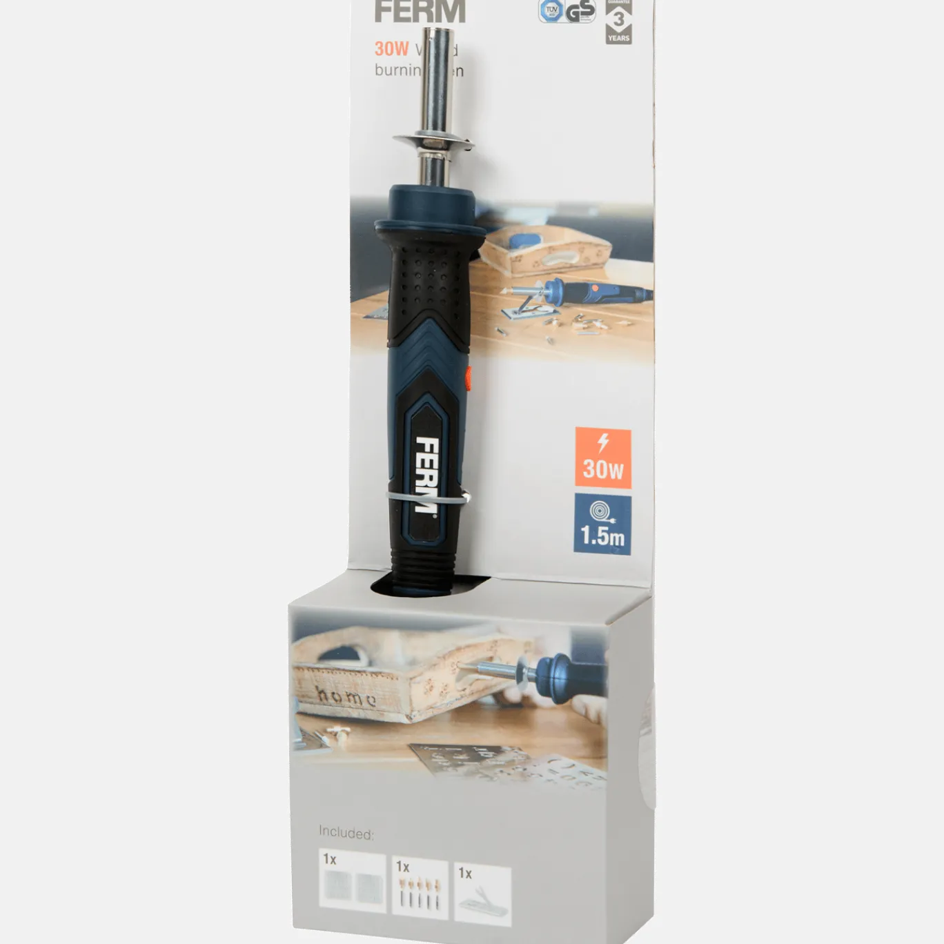 elektrische houtbrander < FERM New