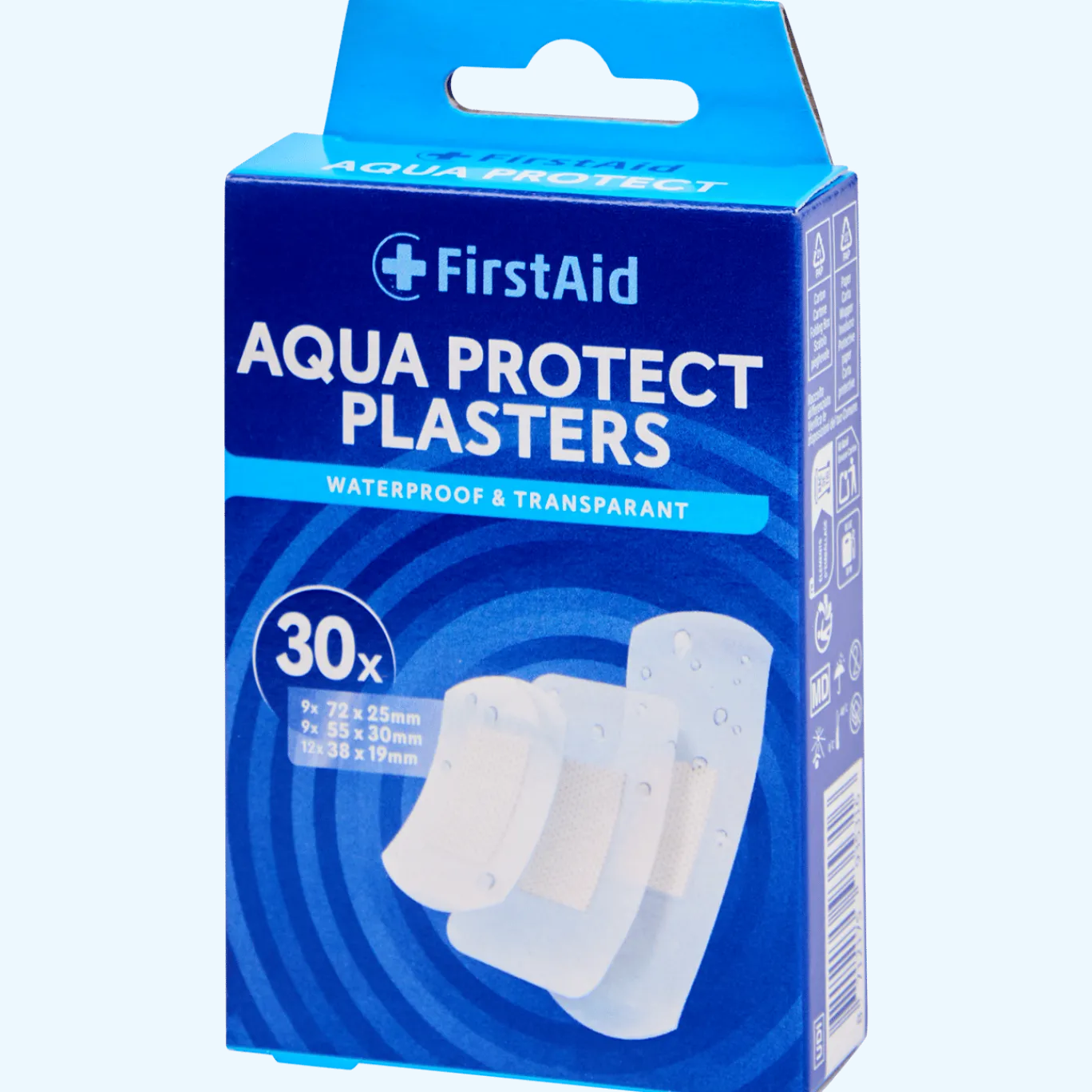 First Aid pleisterstrips Aqua Protect < Action Hot