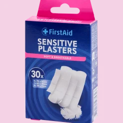 First Aid pleisterstrips Sensitive < Action