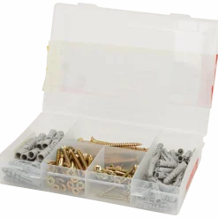 pluggen- en schroevenbox < Fischer Outlet