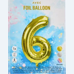 Folieballon cijfer < Action Online