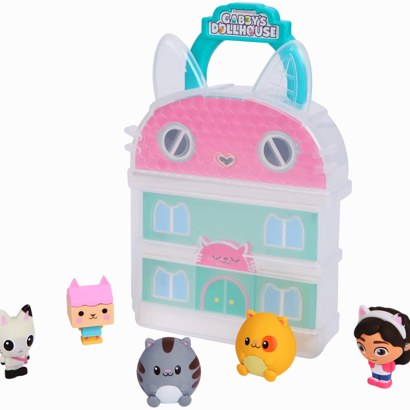 Gabby's Dollhouse koffer met 3D-figuren < Action Clearance