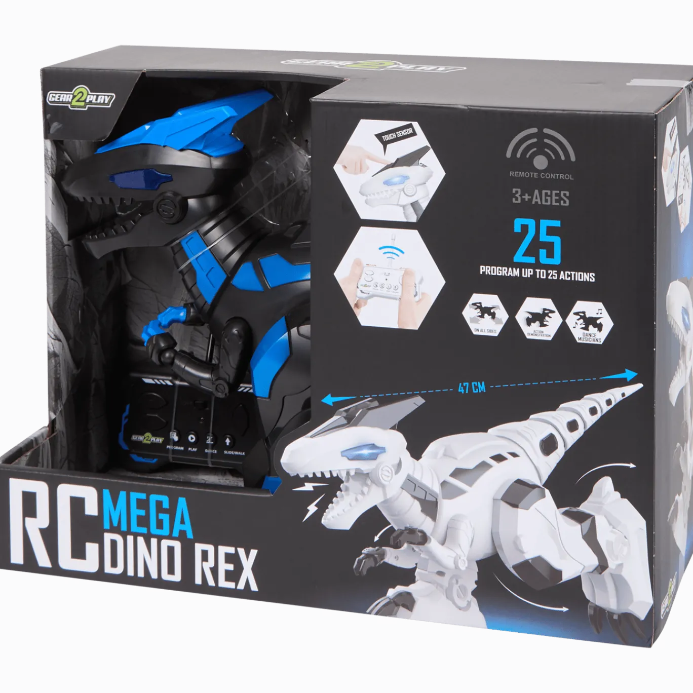 Gear2Play radiografisch bestuurbare mega dino rex < Action Outlet