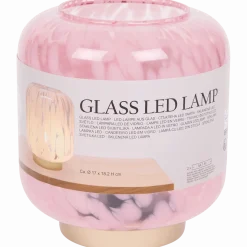 Glazen tafellamp < Action New