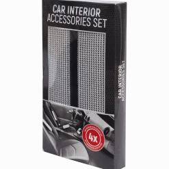 Glittersteentjes auto-interieur accessoireset < Action Hot