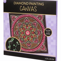 Glow-in-the-dark diamond painting < Action Outlet