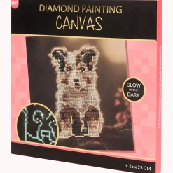 Glow-in-the-dark diamond painting < Action Outlet