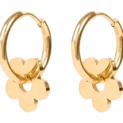 Gold plated oorbellen < Action Clearance