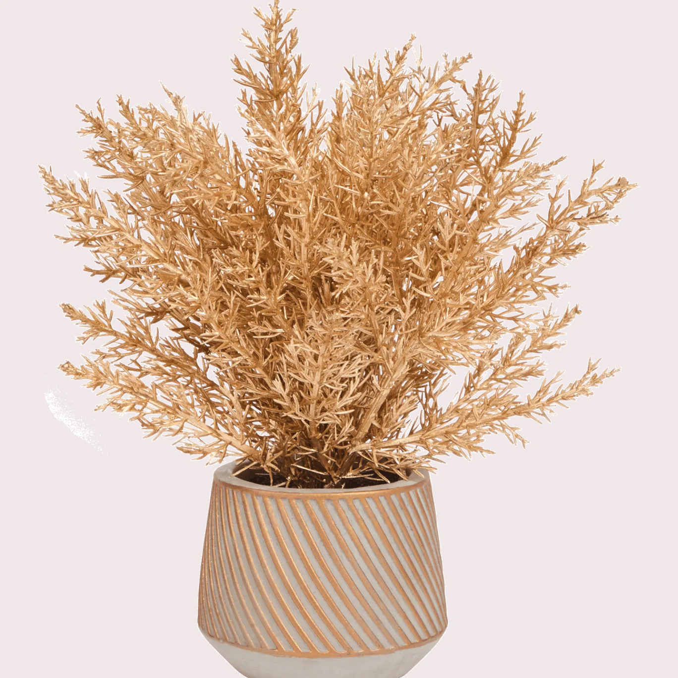 Gouden kunstplant in pot < Action Online