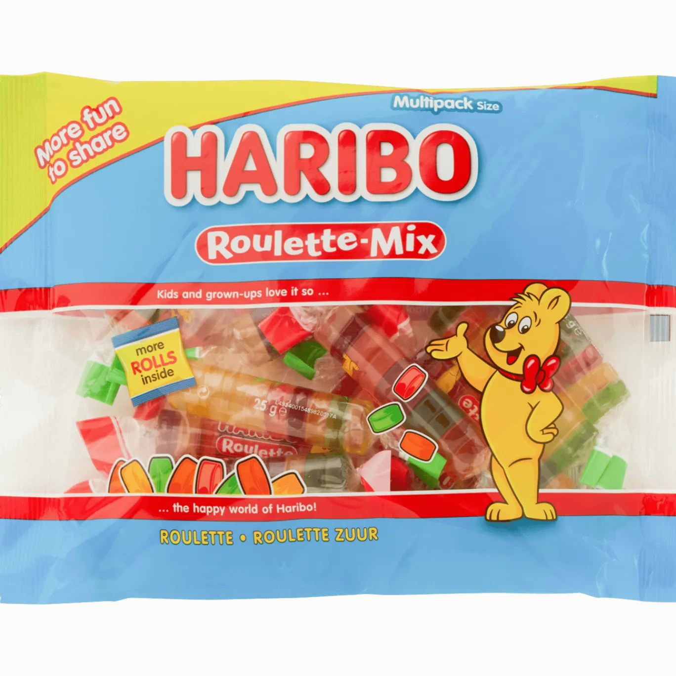 uitdeelzak Roulette-Mix < Haribo New
