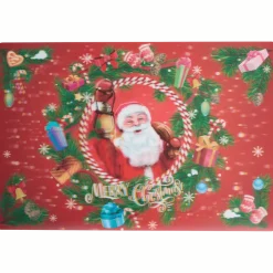 Holografische placemat Kerst < Action Outlet