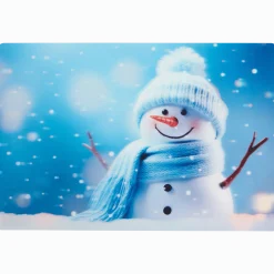 Holografische placemat Kerst < Action Outlet