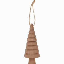 Home Accents houten kerstboomhanger < Action New