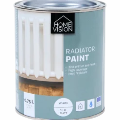 Home Vision 2-in-1 radiatorverf wit < Action New